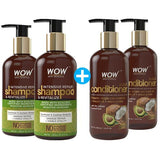 WOW Skin Science Intensive Repair & Revitalize No Parabens, Sulphate & Silicone Shampoo - 300 ml - BuyWow