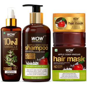 WOW Skin Science Lush & Lustrous Hair Kit - BuyWow
