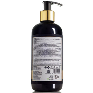 WOW Skin Science Charcoal & Keratin Shampoo - No Sulphates, Parabens, Silicones, Salt & Color - 300 ml - BuyWow