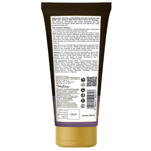 WOW Skin Science Red Onion Black Seed Oil Shampoo with Red Onion Seed Oil Extract, Black Seed Oil & Pro-Vitamin B5 - No Parabens, Sulphates, Silicones, Color & PEG - 200 ml - BuyWow