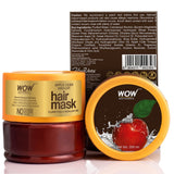 WOW Skin Science Apple Cider Vinegar Hair Mask with Apple Cider Vinegar & Sweet Almond Oil - 200 ml - BuyWow