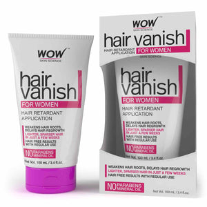 WOW Skin Science Hair Vanish For Women - No Parabens & Mineral Oil - 100 ml - BuyWow