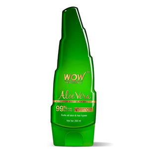 WOW Skin Science 99% Pure Aloe Vera Gel - 250 ml - BuyWow