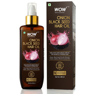 WOW Skin Science Onion Black Seed Oil Hair Care Ultimate 4 Kit (Shampoo + Hair Conditioner + Hair Oil + Hair Mask) - 1000 ml - BuyWow