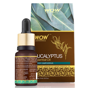 WOW Skin Science Eucalyptus Essential Oil - 15 ml - BuyWow
