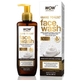 WOW Skin Science Greek Yoghurt Face Wash - with Greek Yoghurt & Aloe Leaf Extract, Hyaluronic Acid - For Improving Skin & Dissolving Impurities - No Parabens, Sulphate, Silicones & Color - 200 ml