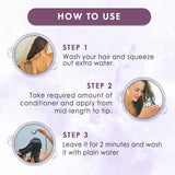 WOW Skin Science Red Onion Black Seed Oil Hair Conditioner with Red Onion Seed Oil Extract, Black Seed Oil & Hydrolyzed Wheat Protein - No Parabens, Mineral Oil, Silicones, Color & Peg - 300 ml - BuyWow
