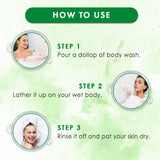 WOW Skin Science Green Apple Foaming Body Wash - No Parabens, Sulphate, Silicones & Color - 250 ml - BuyWow