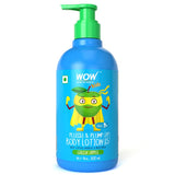 WOW Skin Science Kids Plush & Plump Body Lotion - Green Apple - SPF 15 - No Parabens, Mineral Oil, Silicones & Color - 300 ml - BuyWow