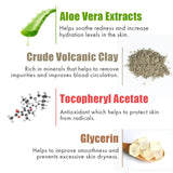 WOW Skin Science Amazon Rainforest Collection - Mineral Face Wash with Crude Volcanic Clay - No Parabens, Sulphate, Silicones and Color - 100 ml - BuyWow