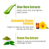 WOW Skin Science Aloe Vera With Hyaluronic Acid and Pro Vitamin B5 Hydrating Gentle Face Wash - No Parabens, Silicones & Color - 100 ml - BuyWow