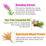 WOW Skin Science Rosebay Extract & Tea Tree Essential Oil Anti-Dandruff Hair Mask - 200 ml - BuyWow