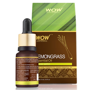 WOW Skin Science Lemongrass Essential Oil - 15 ml - BuyWow