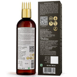 WOW Skin Science Onion Black Seed Hair Oil - WITH COMB APPLICATOR - Controls Hair Fall - NO Mineral Oil, Silicones, Cooking Oil & Synthetic Fragrance - 200 ml - BuyWow