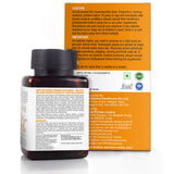 WOW Life Science Turmeric 200 mg - 60 Vegetarian Capsules - BuyWow