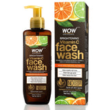 WOW Skin Science Brightening Vitamin C Face Wash - with Mulberry & Liquorice Extracts, Lemon & Orange Essential Oils - For Brightening Skin Tone - No Parabens, Sulphate, Silicones & Color - 200 ml - BuyWow