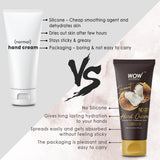 WOW Skin Science Coconut Gentle Hand Cream With Coconut Oil + Hyaluronic Acid - No Parabens, Silicones, Mineral Oil, Color & Pg - 40 ml - BuyWow