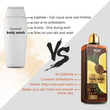 WOW Skin Science Lemon & Pine Foaming Body Wash - No Parabens, Sulphate, Silicones & Color - 250 ml - BuyWow