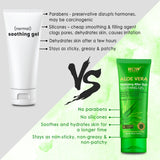WOW Skin Science Aloe Vera with Hyaluronic Acid, Witch Hazel Extract, Green Tea & Calendula Hydrating After Sun Soothing Gel - No Parabens, Silicones & Color - 100 ml - BuyWow