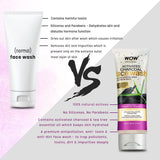 WOW Skin Science Activated Charcoal Skin Refining Kit - Face Scrub + Face Wash - BuyWow