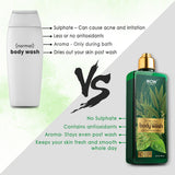 WOW Skin Science Tea Tree & Mint Foaming Body Wash - No Parabens, Sulphate, Silicones & Color - 250 ml - BuyWow