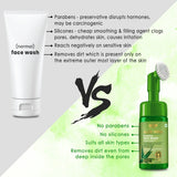 WOW Skin Science Aloe Vera Foaming Face Wash With Built-In Face Brush For Deep Cleansing - No Parabens, Sulphate, Silicones & Color - 100 ml - BuyWow