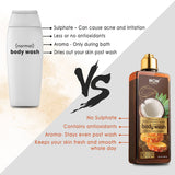 WOW Skin Science Pineapple & Fresh Coconut Water Foaming Body Wash - No Parabens, Sulphate, Silicones & Color - 250 ml - BuyWow