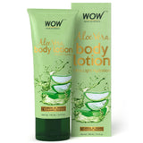 WOW Skin Science Aloe Vera Body Lotion - Ultra Light Hydration - No Mineral Oil, Parabens, Silicones, Color & PG - 300 ml - BuyWow