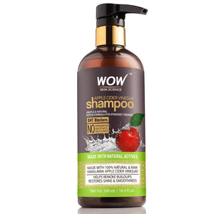 WOW Skin Science Organics Apple Cider Vinegar Shampoo - 500 ml - BuyWow