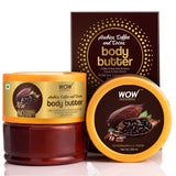 WOW Skin Science Arabica Coffee and Cocoa Body Butter - No Parabens, Silicones, Mineral Oil & Color - 200 ml - BuyWow