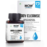 WOW Life Science Body Cleanse 750mg - 60 Vegetarian Capsules - BuyWow