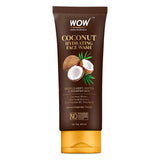 WOW Skin Science Coconut Hydrating Face Wash with Coconut Water, Aloe Leaf Extract - For Clarifying, Softening & Brightening Skin - For Dry/Normal Skin - No Parabens, Sulphate, Silicones & Color - 100 ml - BuyWow