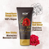 WOW Skin Science English Rose Gentle Hand Cream With Rose Water + Hyaluronic Acid - No Parabens, Silicones, Mineral Oil, Color & Pg - 40 ml - BuyWow