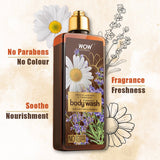 WOW Skin Science French Lavender & Chamomile Foaming Body Wash - No Parabens, Sulphate, Silicones & Color - 250 ml - BuyWow