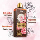 WOW Skin Science Rose Otto Foaming Body Wash - No Parabens, Sulphate, Silicones & Color - 250 ml - BuyWow