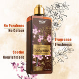 WOW Skin Science Japanese Cherry Blossom Foaming Body Wash - No Parabens, Sulphate, Silicones & Color - 250 ml - BuyWow