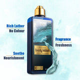 WOW Skin Science Wild Aqua Foaming Body Wash - No Parabens, Sulphate, Silicones & Color - 250 ml - BuyWow