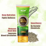 WOW Skin Science Amazon Rainforest Collection - Mineral Face Wash with Crude Volcanic Clay - No Parabens, Sulphate, Silicones and Color - 100 ml - BuyWow