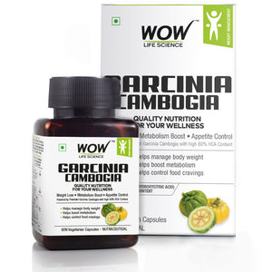 WOW Life Science Garcinia Cambogia Capsules - 60 Count - BuyWow