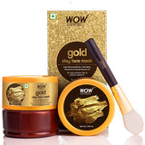 WOW Skin Science Gold Clay Face Mask for Hydrating Skin & Restoring Radiance - No Parabens, Sulphate, Mineral Oil & Color - 200 ml - BuyWow