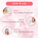 WOW Skin Science Rose Otto Foaming Body Wash - No Parabens, Sulphate, Silicones & Color - 250 ml - BuyWow