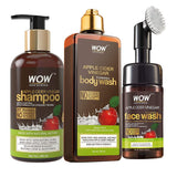 WOW Skin Science Ultimate Apple Cider Vinegar Hair & Skin Care Kit - BuyWow