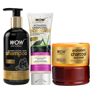 WOW Skin Science Ultimate Charcoal Hair & Skin Care Kit - BuyWow