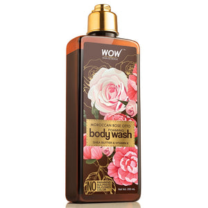 WOW Skin Science Rose Otto Foaming Body Wash - No Parabens, Sulphate, Silicones & Color - 250 ml - BuyWow