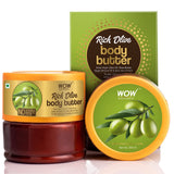 WOW Skin Science Rich Olive Body Butter - No Parabens, Silicones, Mineral Oil & Color - 200 ml - BuyWow
