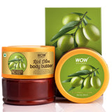 WOW Skin Science Rich Olive Body Butter - No Parabens, Silicones, Mineral Oil & Color - 200 ml - BuyWow