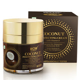 WOW Skin Science Coconut Perfecting Cream with Vitamin E for Hydration & Even Complexion - For All Skin Types - No Sulphate, Parabens, Silicones & Color - 50 ml - BuyWow