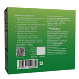 WOW Skin Science Luxuriant Aloe Vera Kit - Rakshabandhan Special - Contains Aloe Vera Body Lotion, Soothing Gel, Face Wash, Peel Off Mask & Body Wash - 750 ml - BuyWow