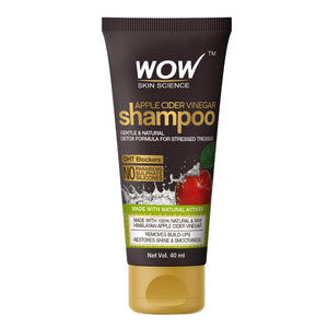 WOW Skin Science Apple Cider Vinegar Shampoo - 40 mL - BuyWow