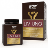WOW Life Science Liv Uno (Blend of 5 Herbal Extracts) 500 mg - 60 Vegetarian Capsules - BuyWow